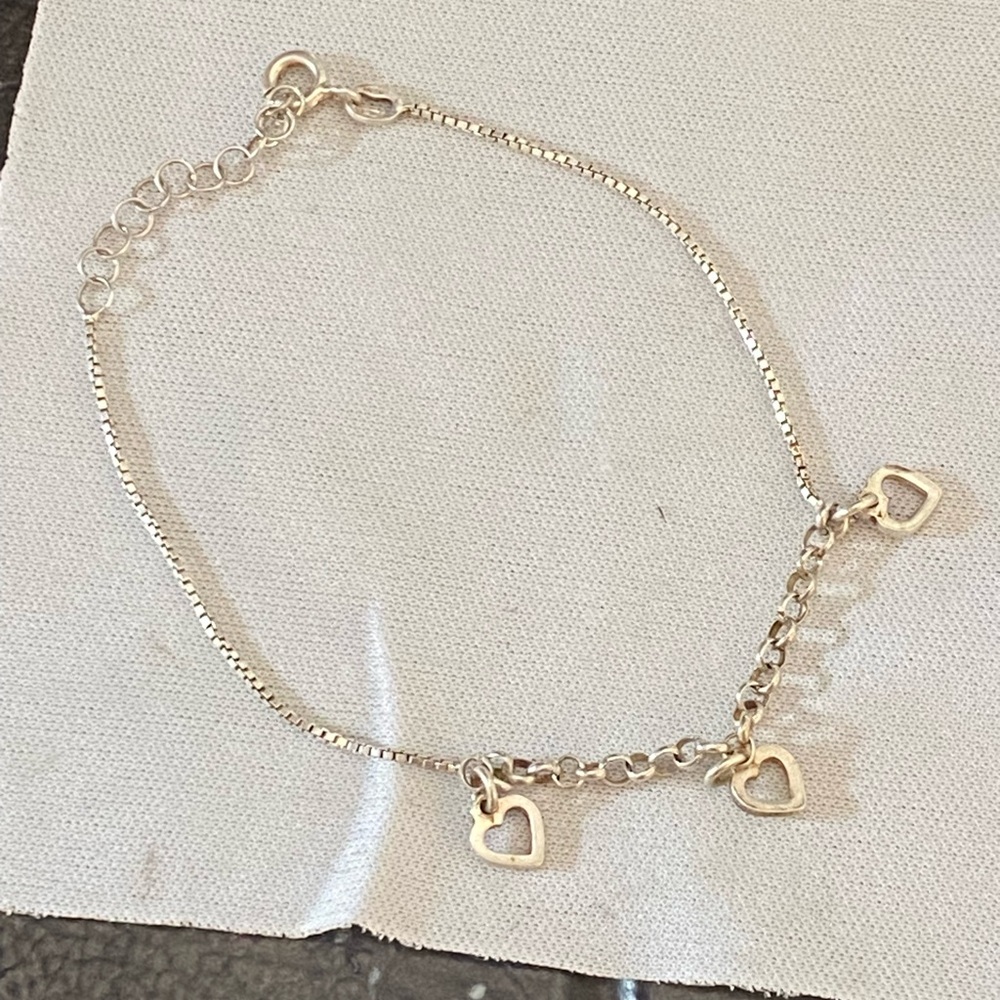 Sterling Silver Charm Bracelet